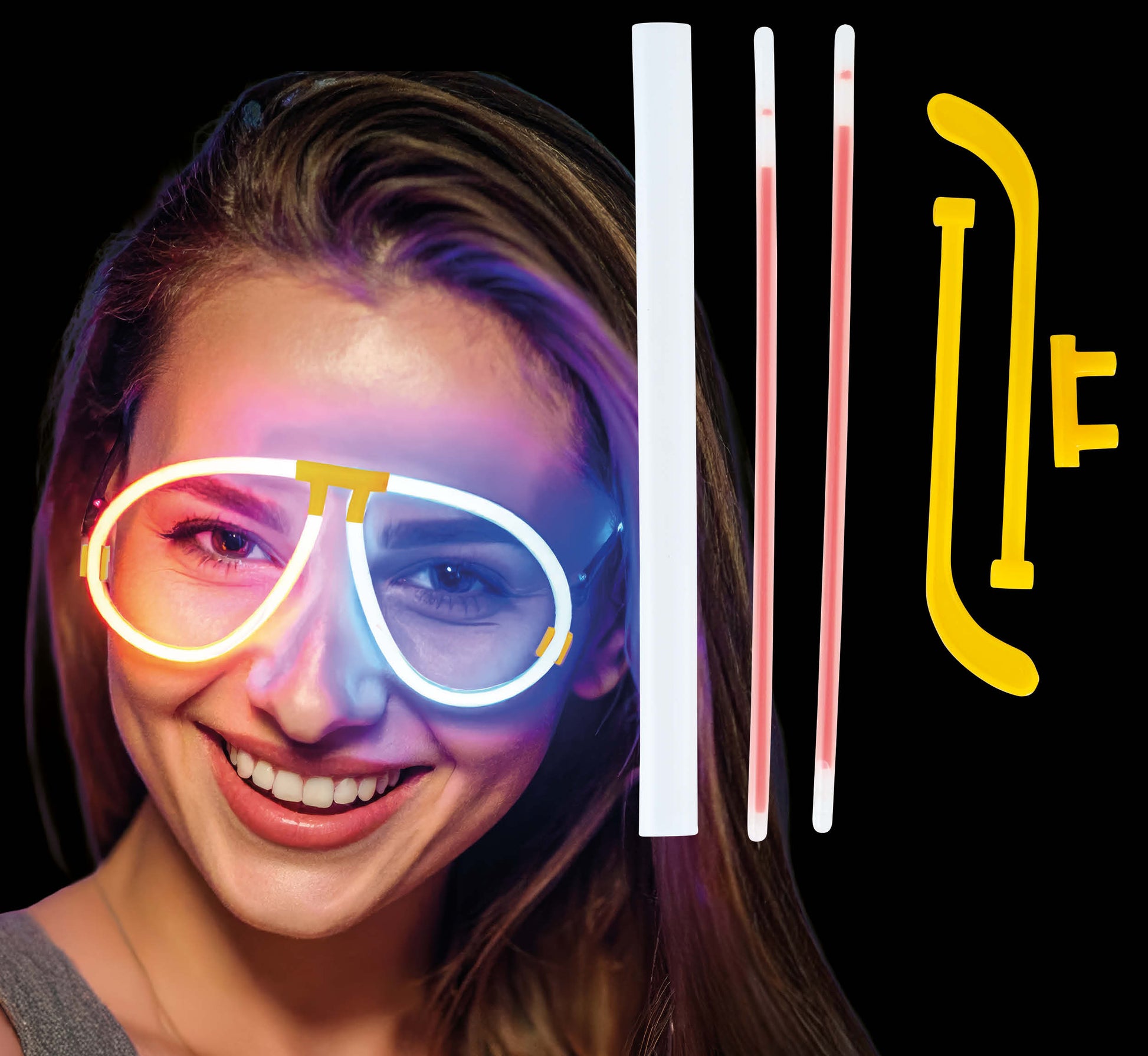 NEON LIGHT GLASSES