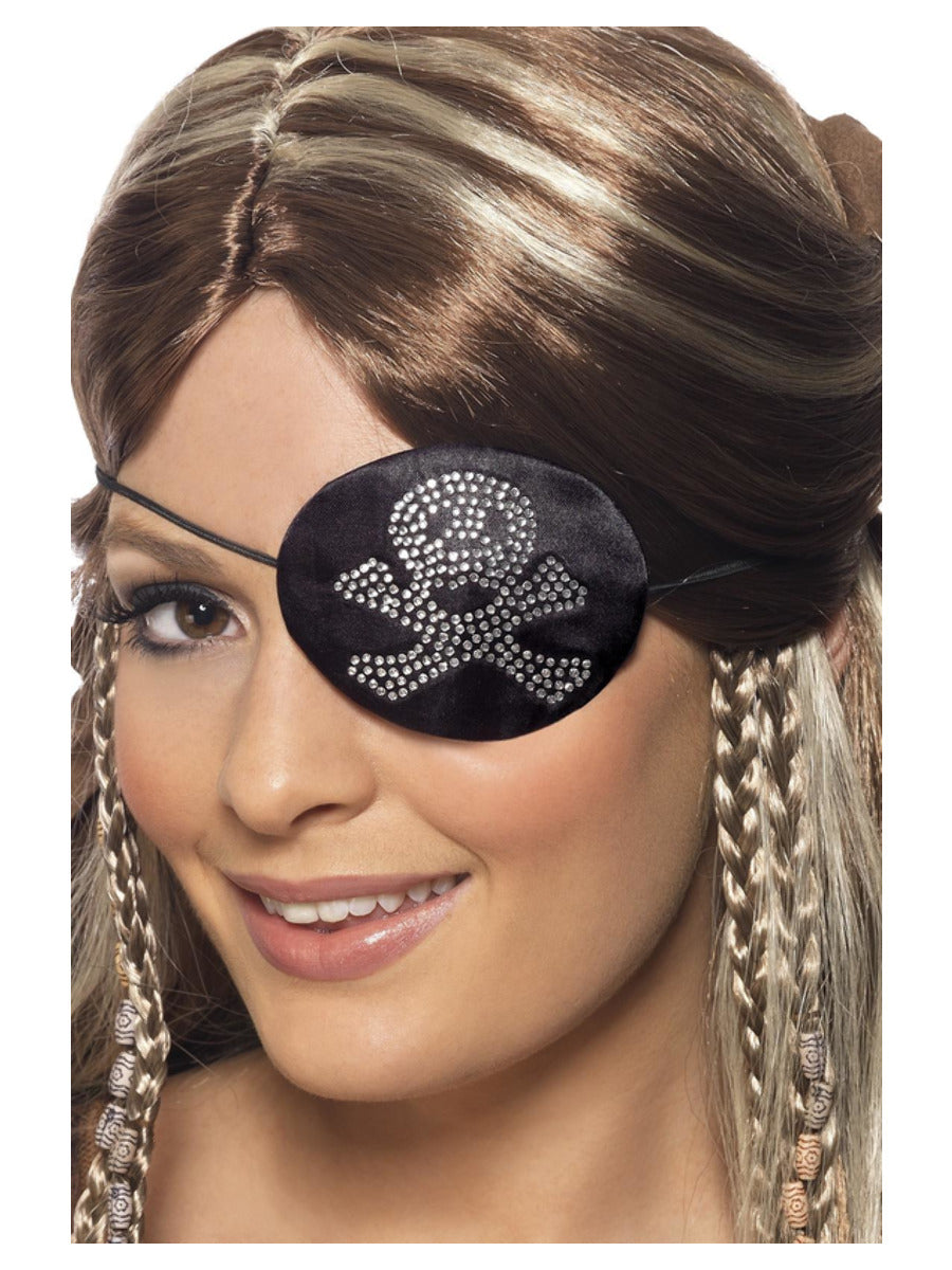 Pirates Eyepatch, Black - 1