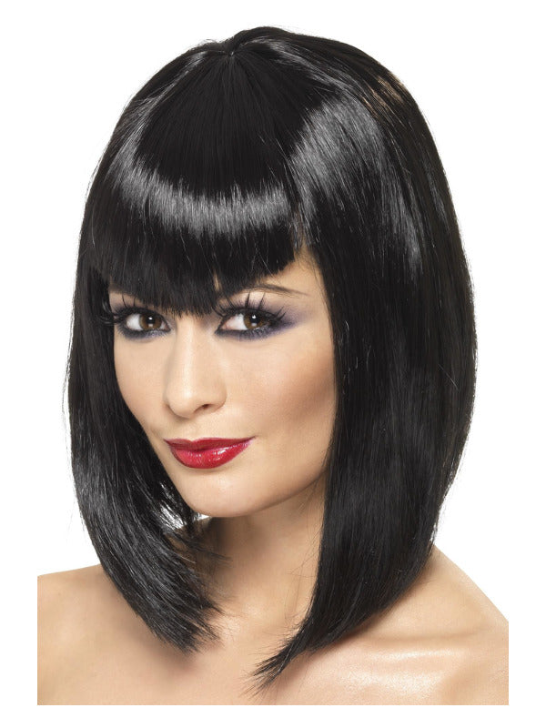 Vamp Wig, Black - 2