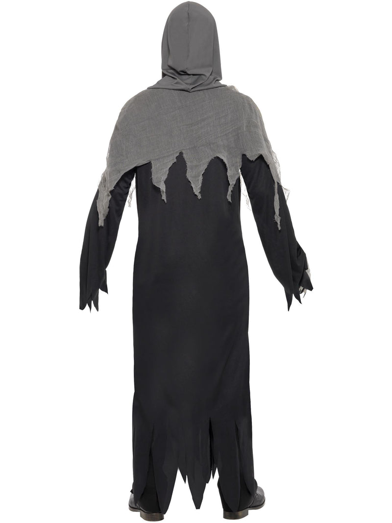 Grim Reaper Robe Costume, Black 2