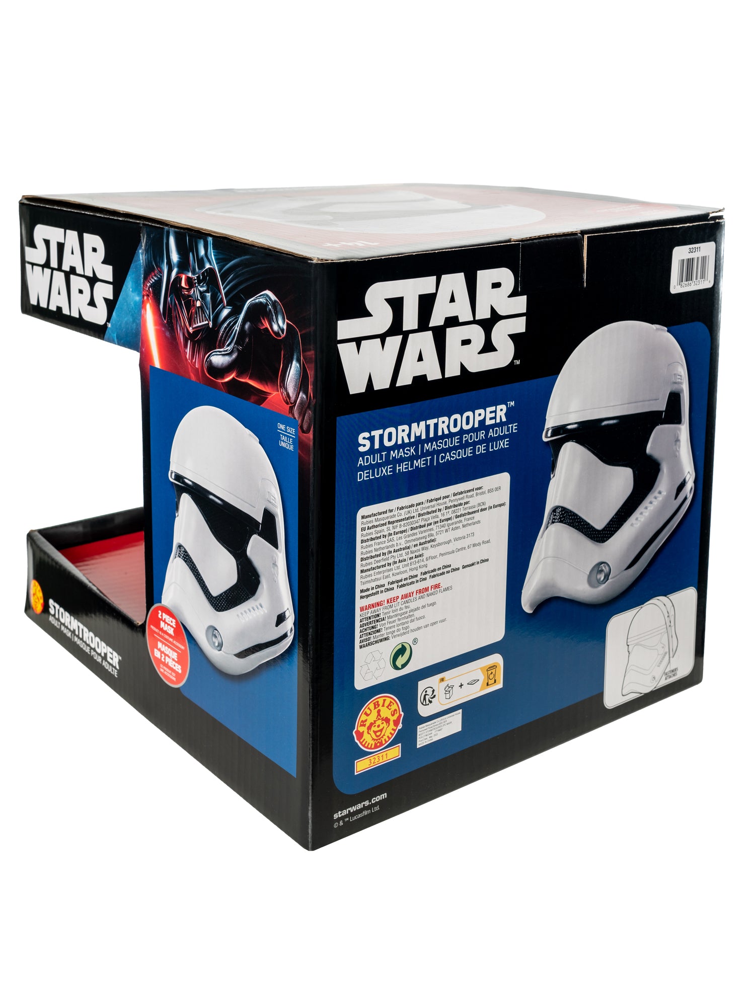 Stormtrooper Two Sided Helmet Mask