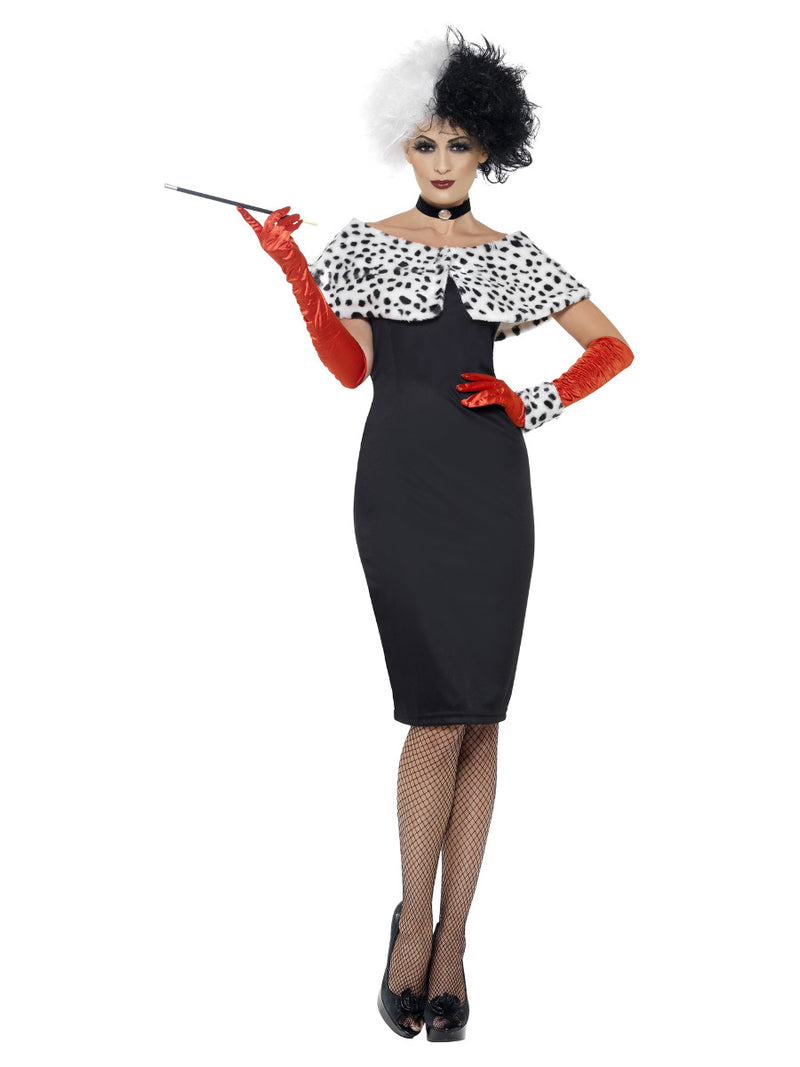 Evil Madame Costume, Black - 1