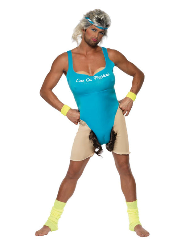 Lets Get Physical, Work Out Costume, Blue - 2