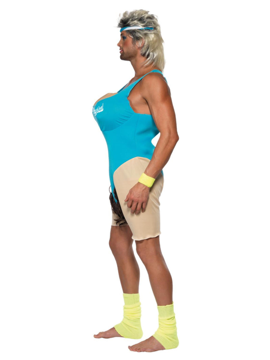 Lets Get Physical, Work Out Costume, Blue - 4
