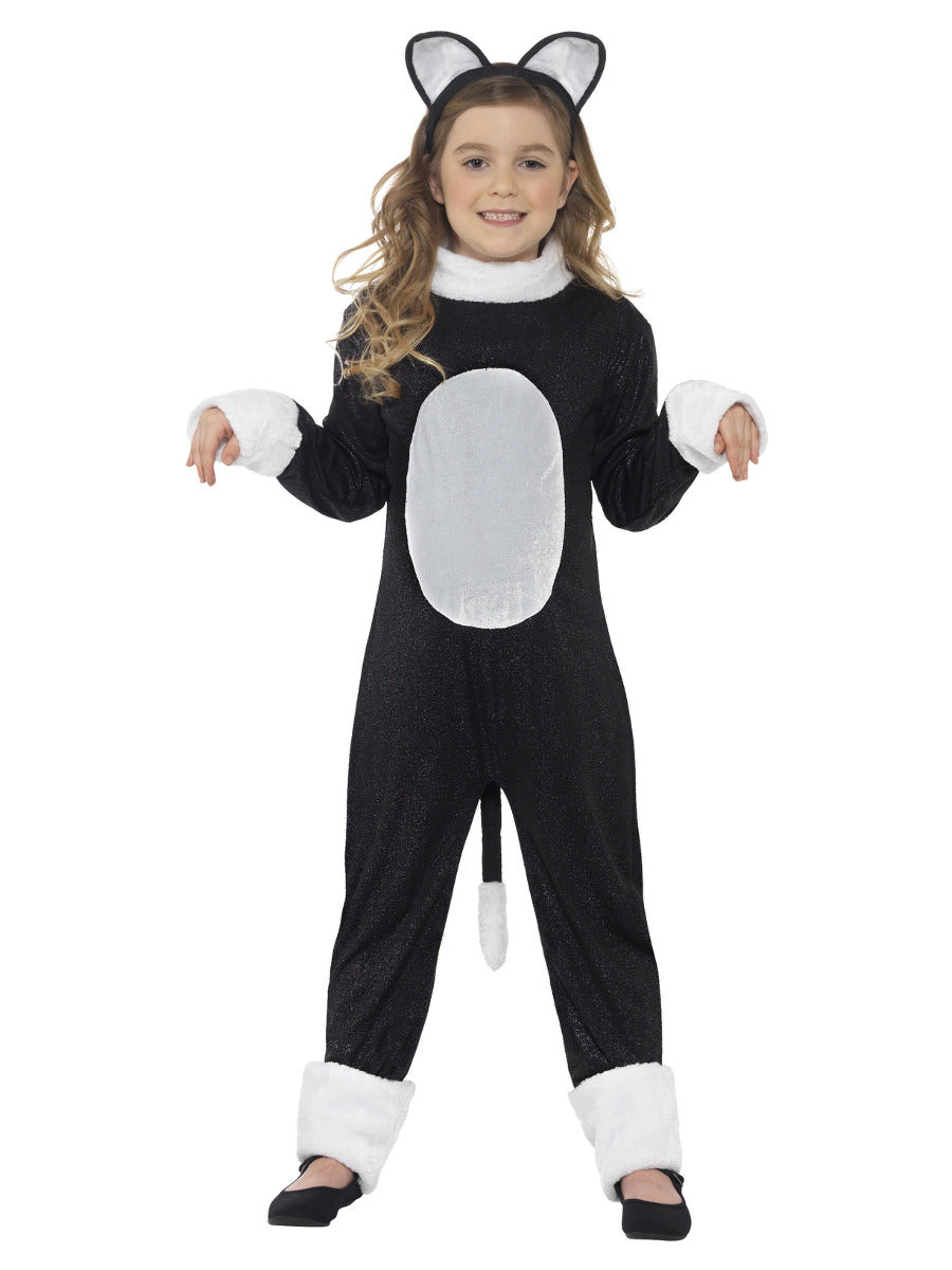 Cool Cat Costume, Black - 1