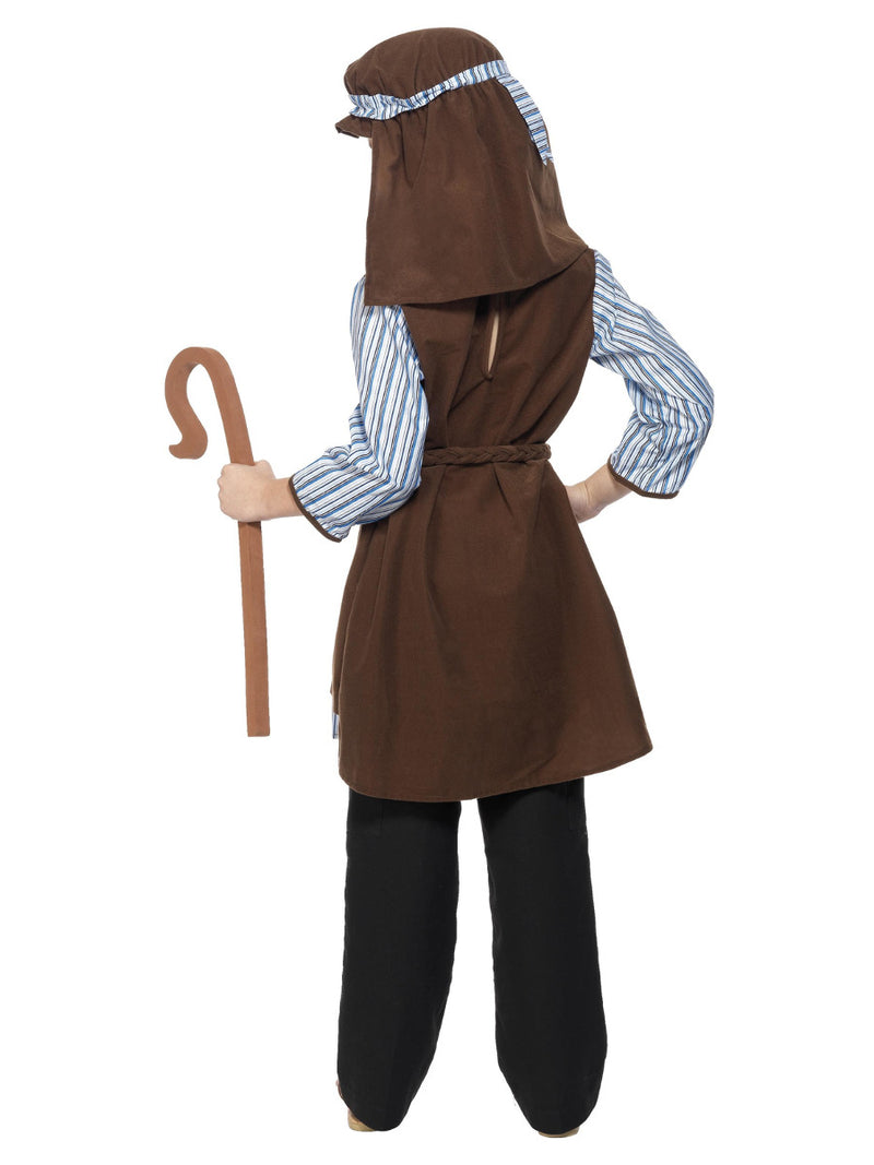 Shepherd Costume, Blue & Brown - 3