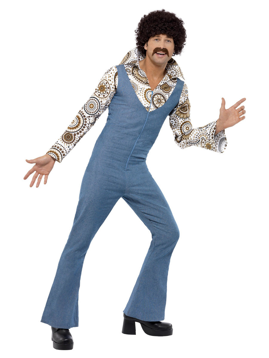 Groovy Dancer Costume, Blue - 5