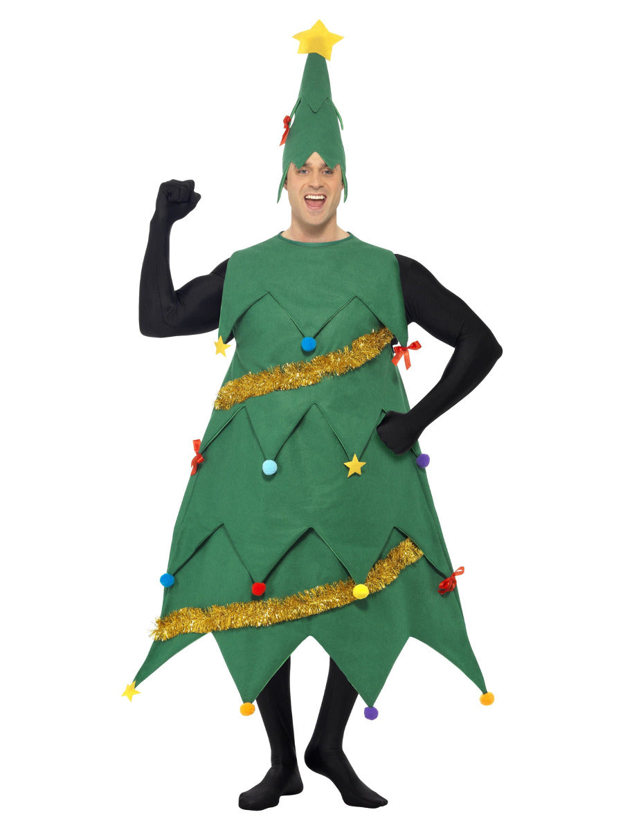 Christmas Tree Costume, Green - 1