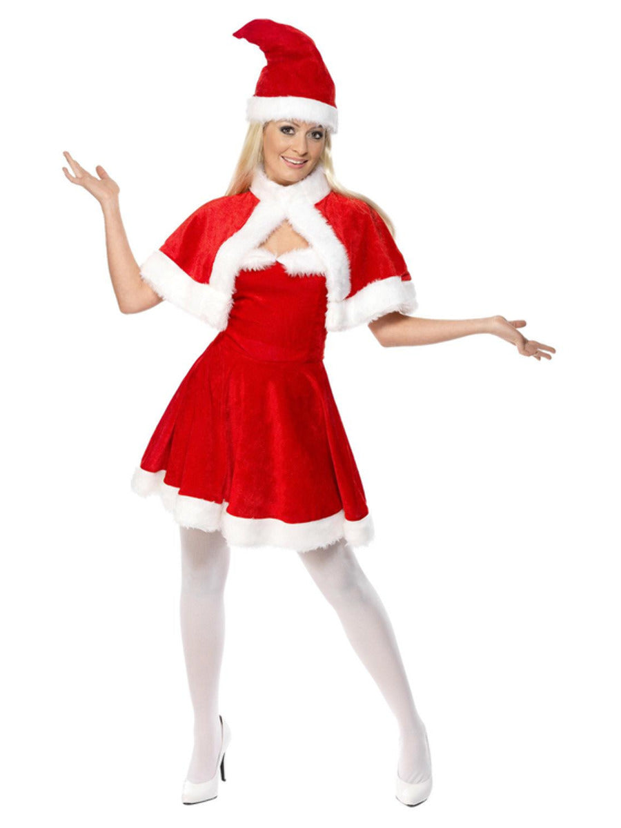 Miss Santa Costume, Red - 5