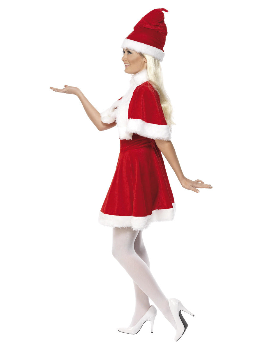 Miss Santa Costume, Red - 4