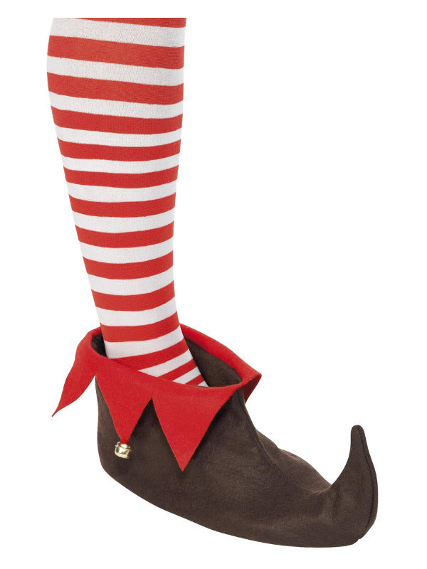 Elf Shoes with Bells, Brown - 2
