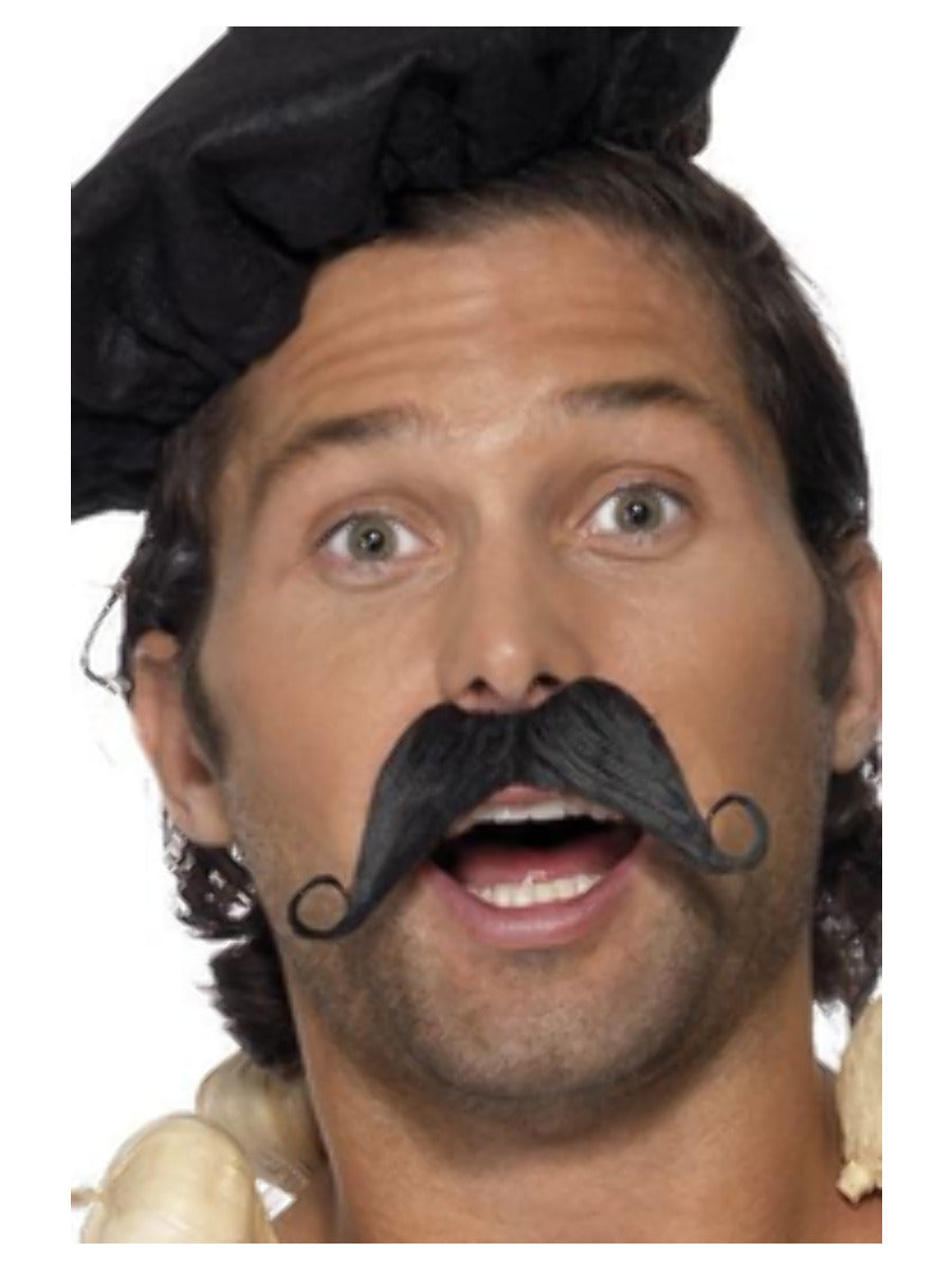Frenchman Moustache, Black - 1