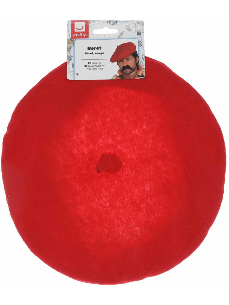 Beret, Red - 3