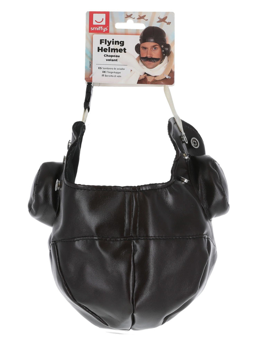 Flying Helmet, Brown - 3