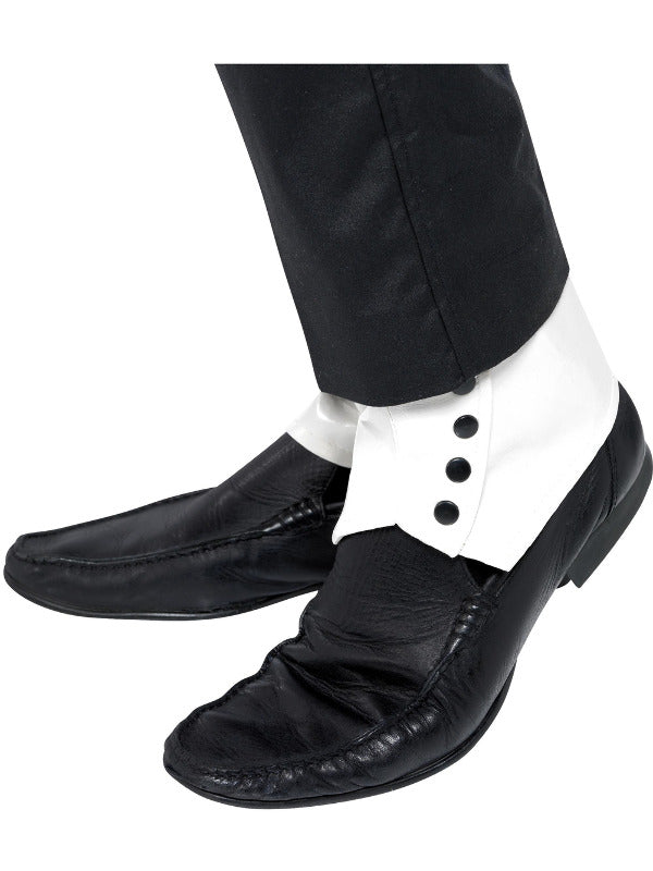 Spats, White - 2