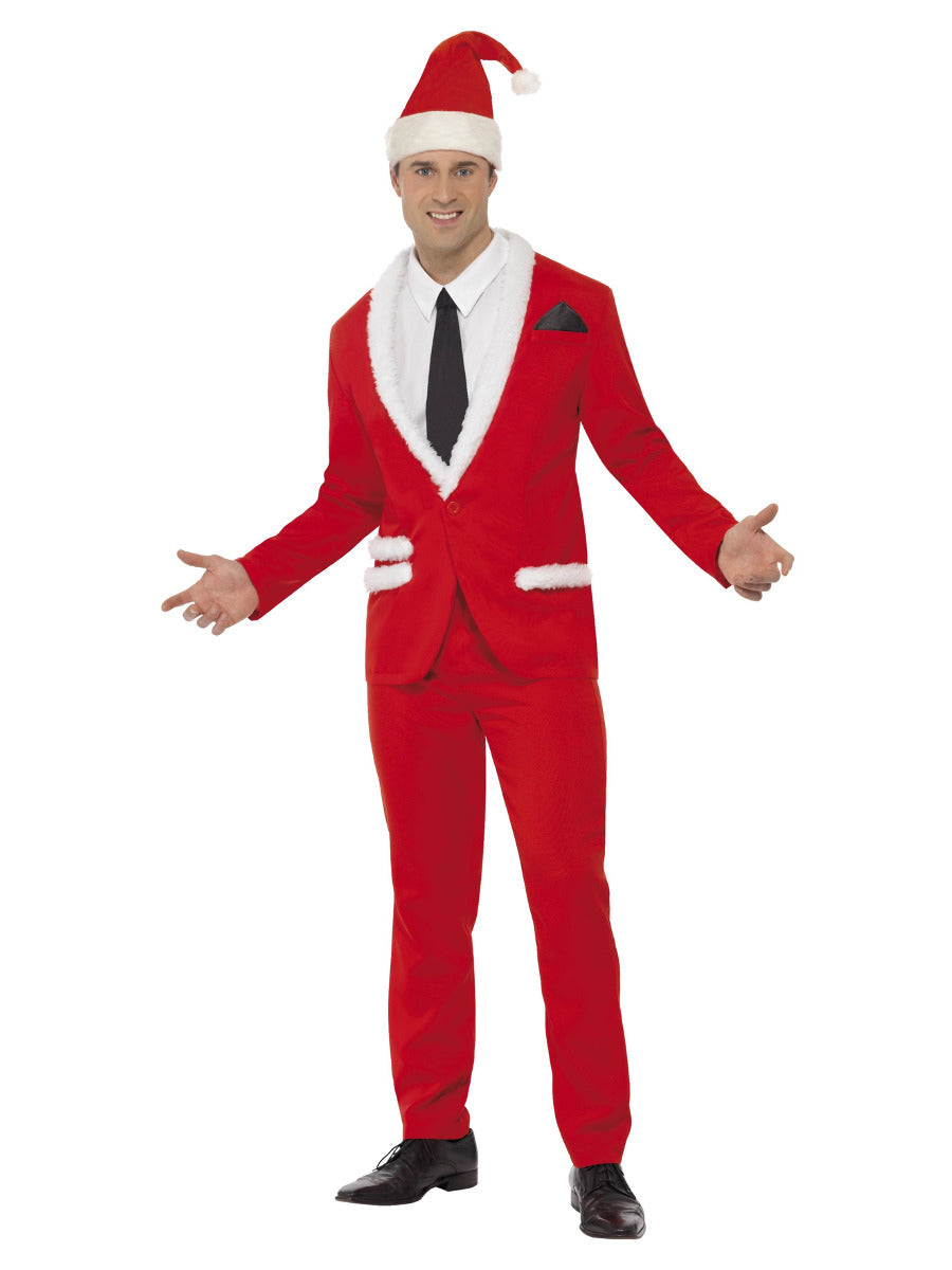 Santa Cool Costume, Red - 1