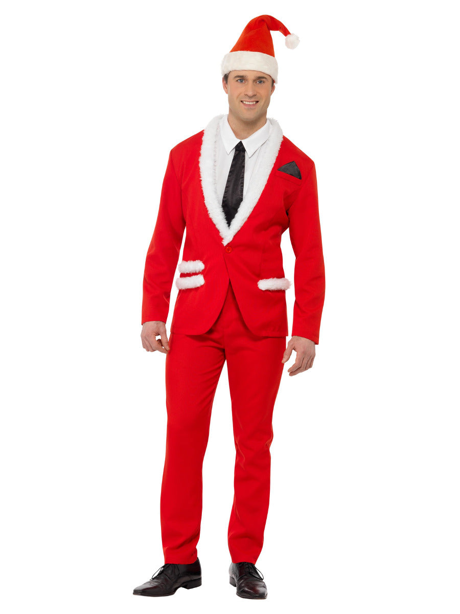 Santa Cool Costume, Red - 5