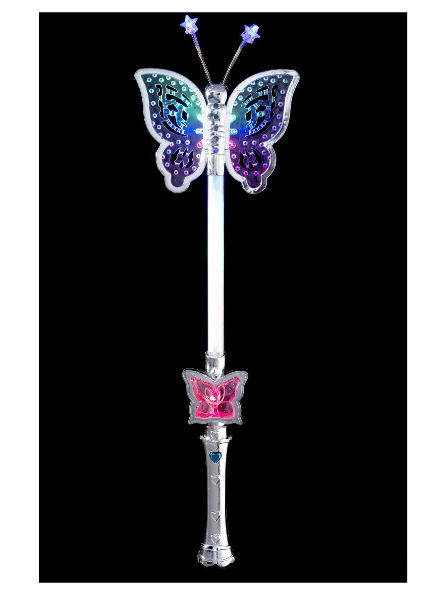 Butterfly Wand, Silver - 1