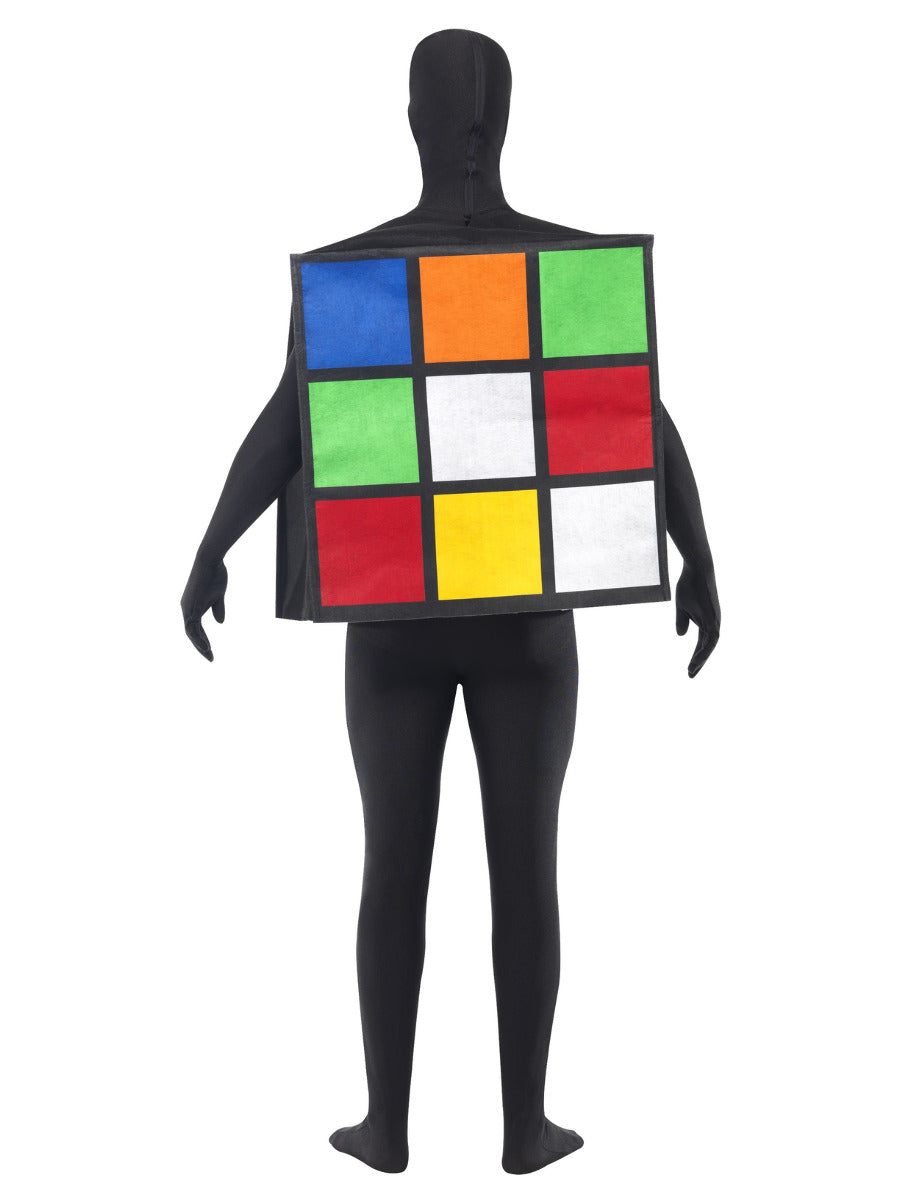 Rubik's Cube Unisex Costume, Multi-Coloured - 3