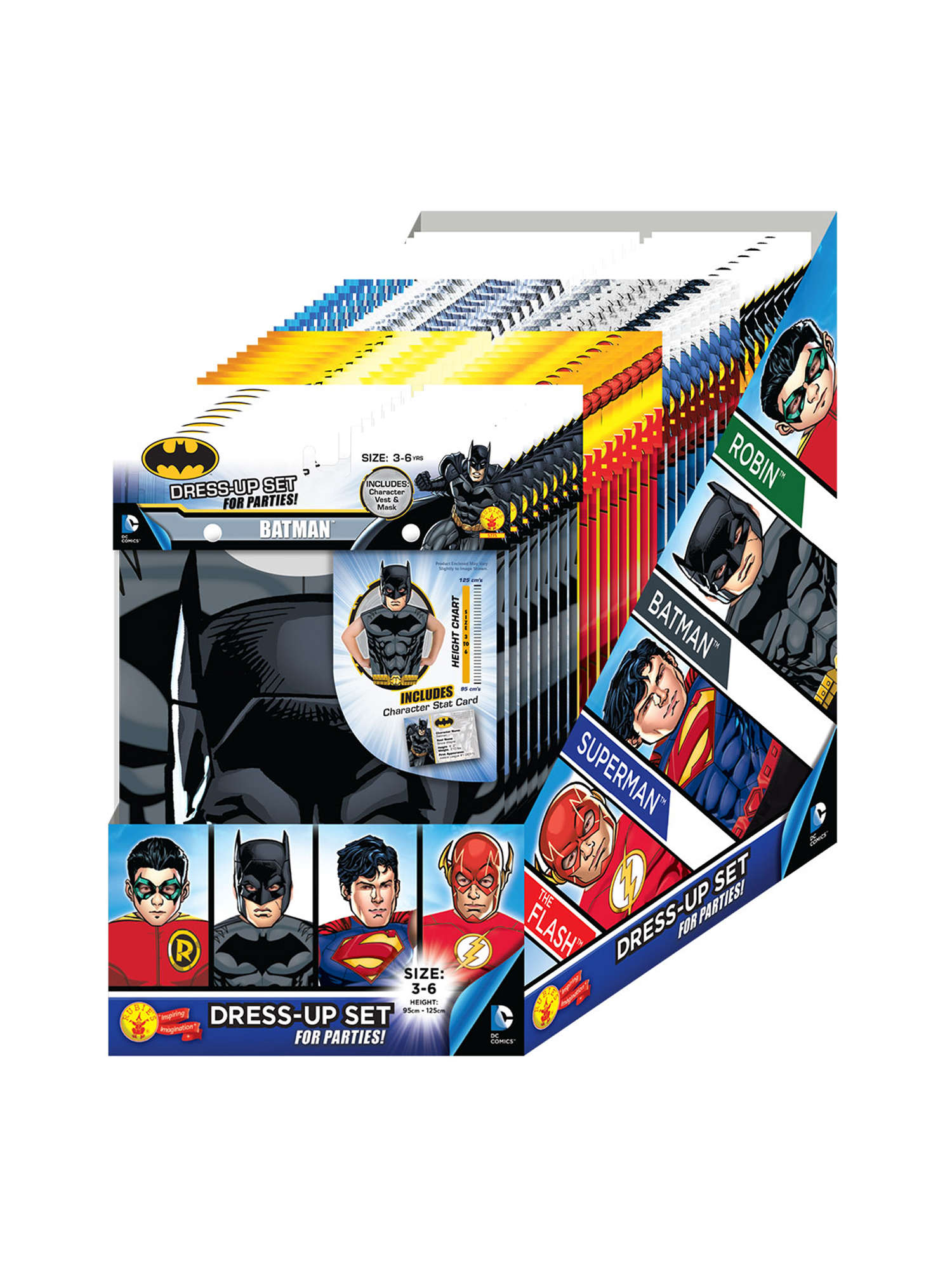 DC BOYS PARTY PACK- 36PCS