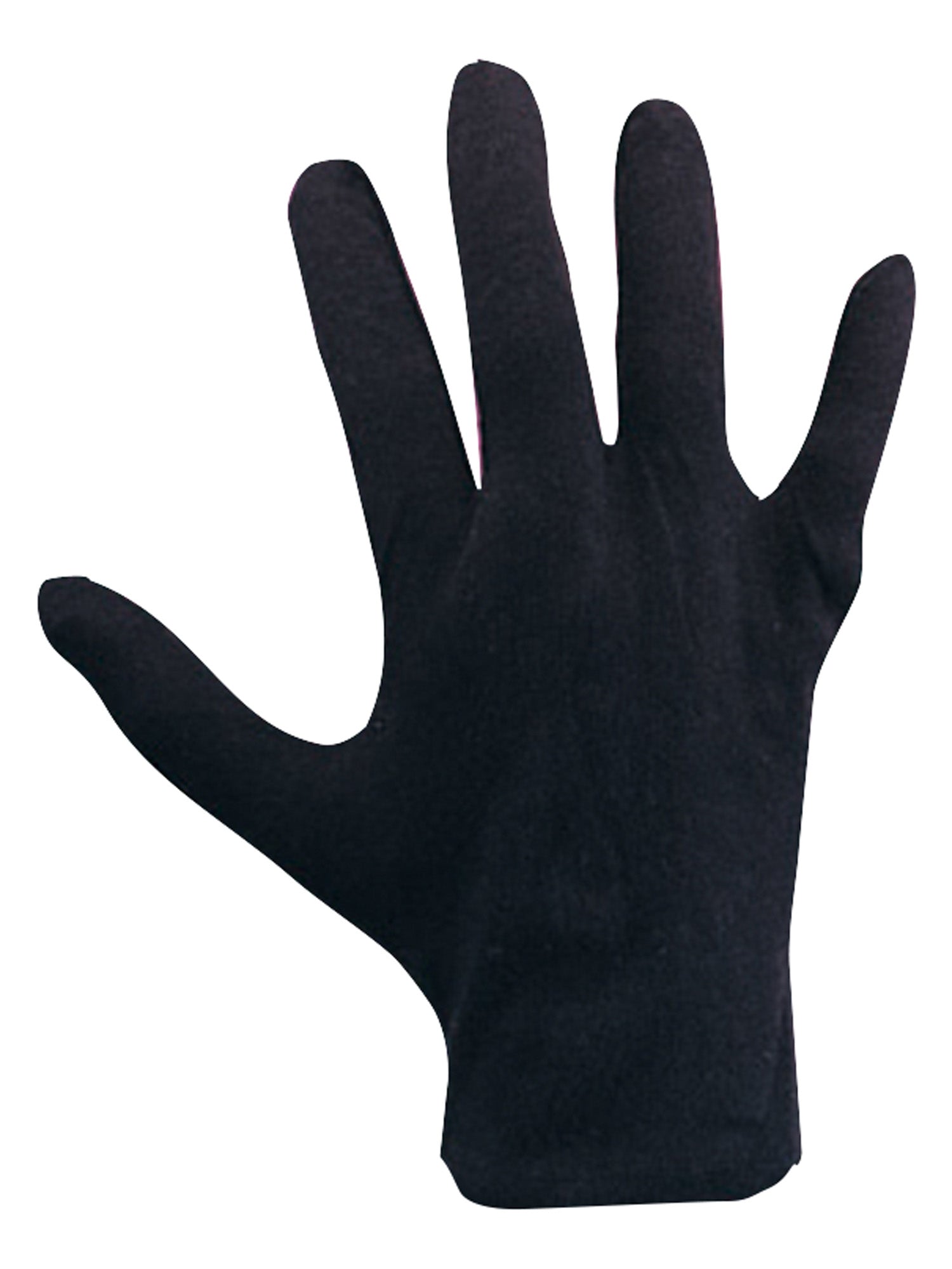 Mens Black Cotton Gloves