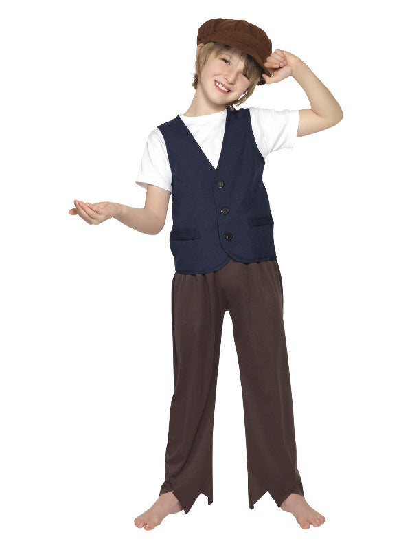 Victorian Poor Peasant Boy Kit, Brown - 2