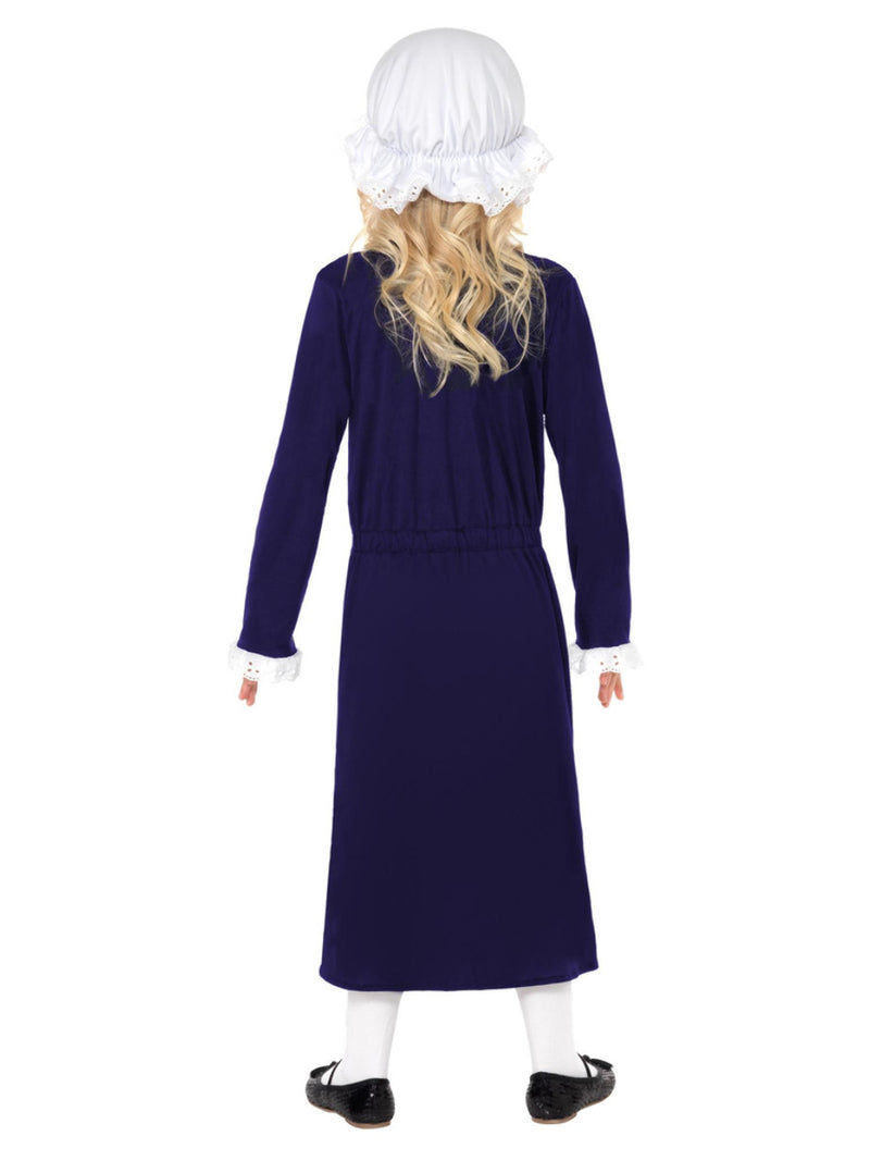 Victorian Poor Girl Costume, White - 3