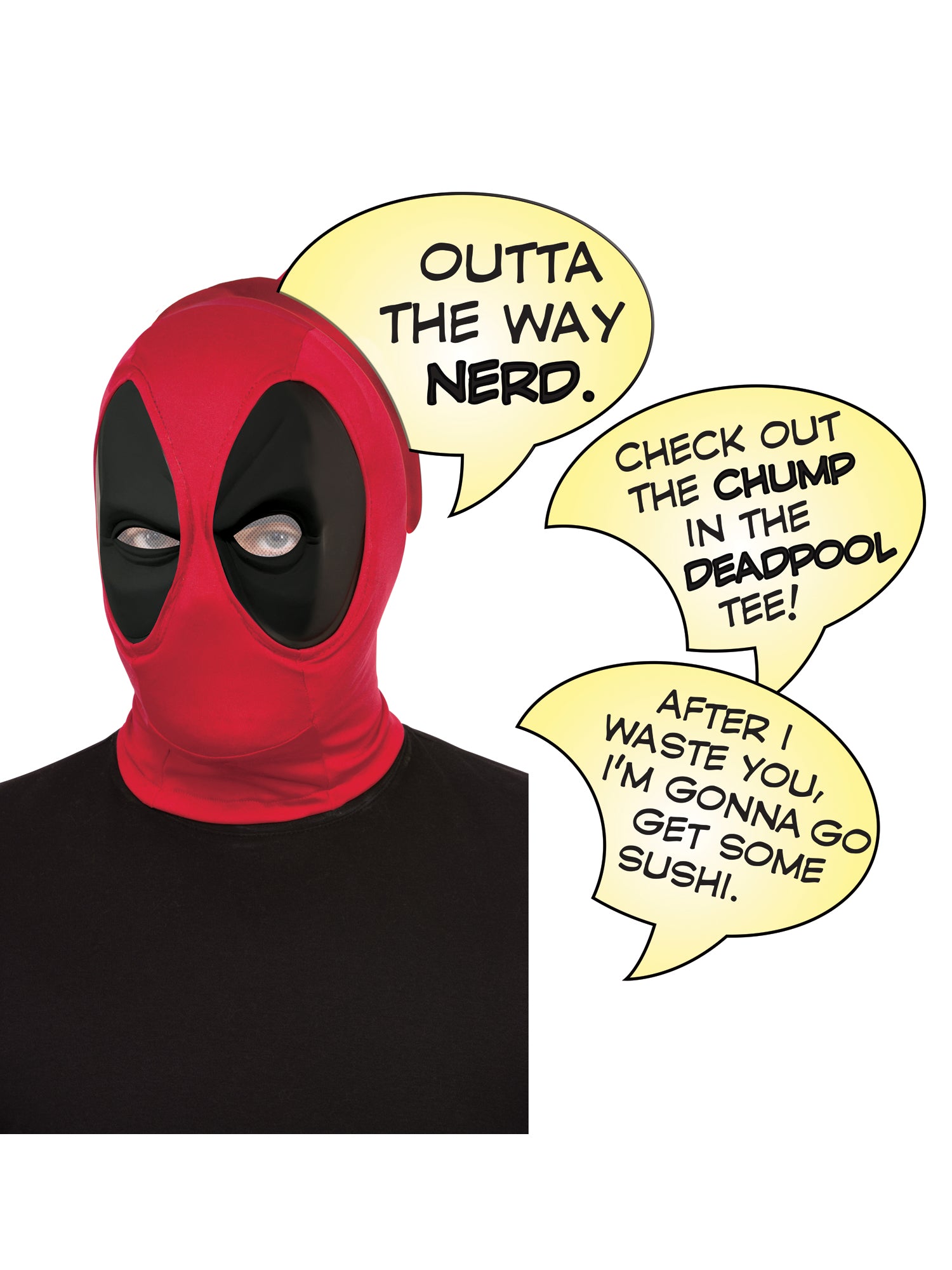 (Cl) Deadpool Dlx. Mask & Speech B
