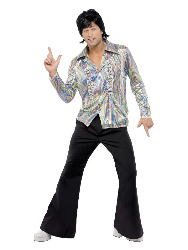 70s Retro Costume, Black - 2