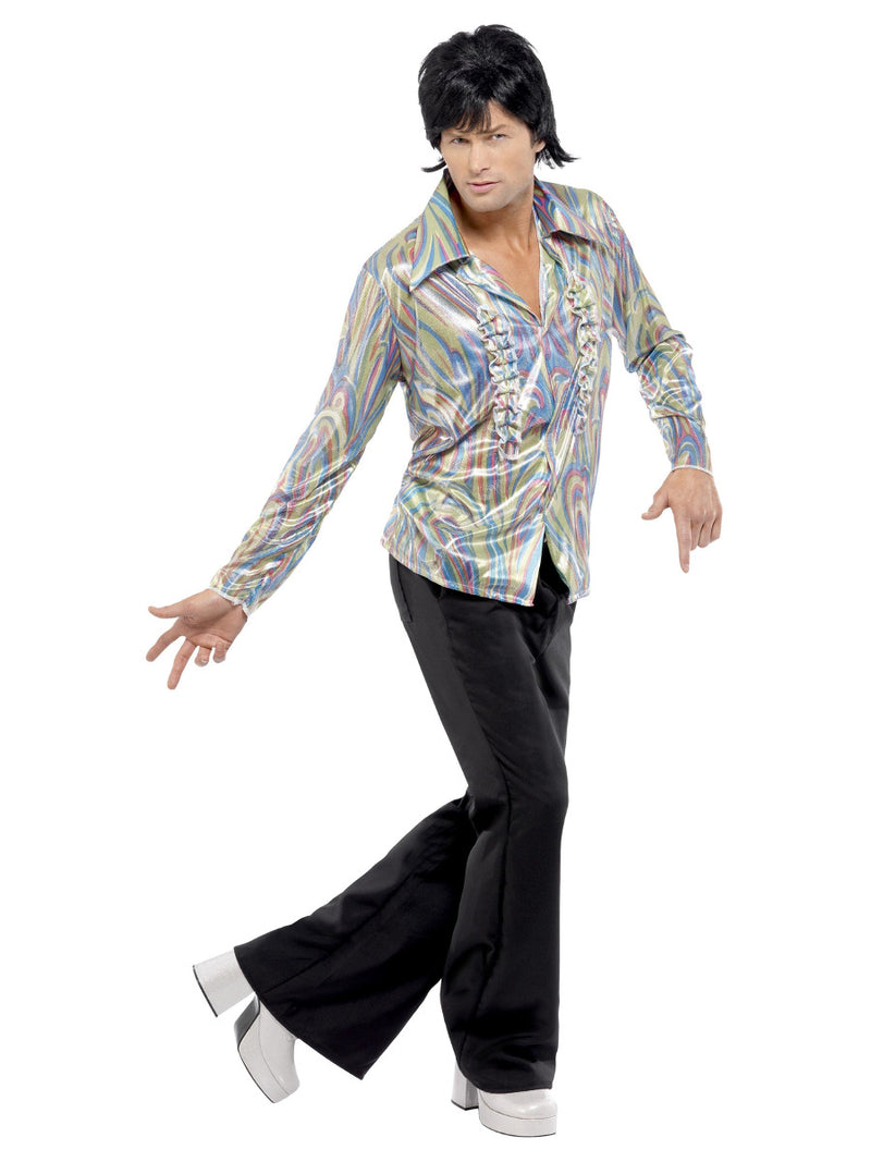 70s Retro Costume, Black - 5