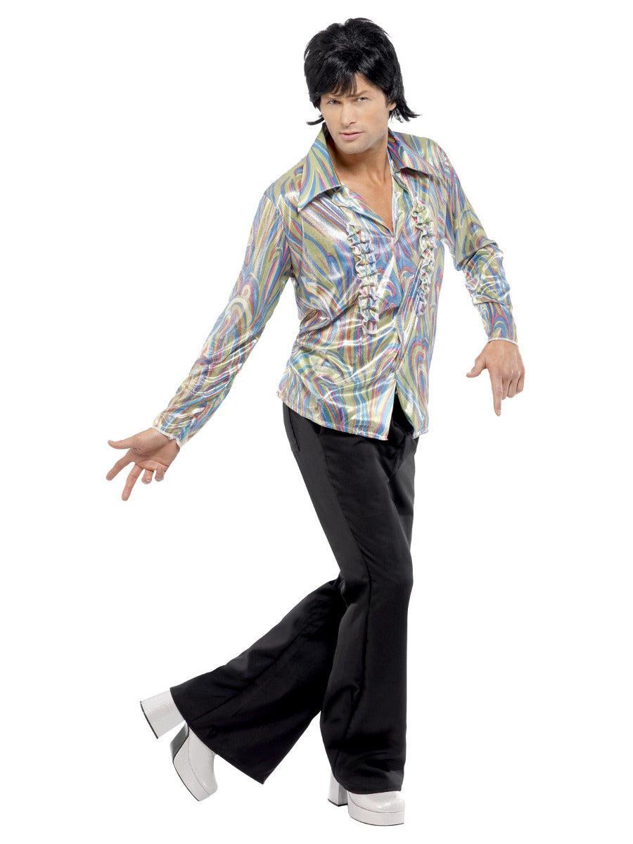 70s Retro Costume, Black - 5