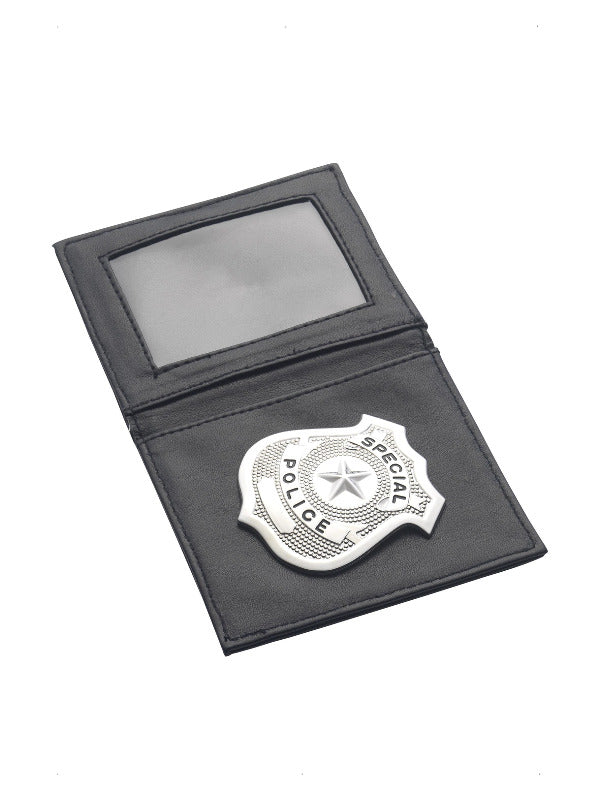 Police Badge, Silver - 2