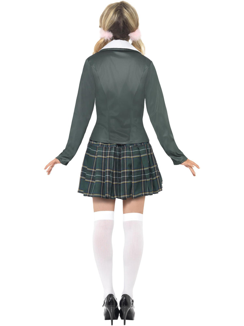 Preppy Schoolgirl Costume, Grey 2