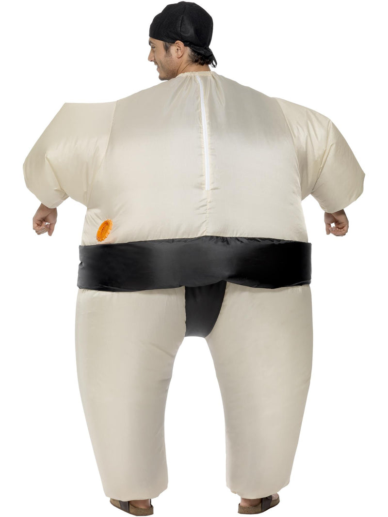Sumo Wrestler Costume, White 2