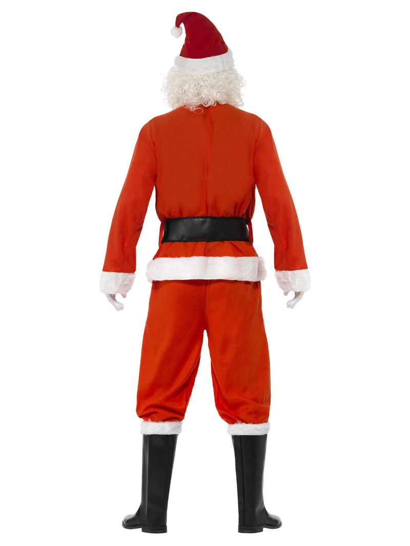 Deluxe Santa Costume, Red - 3