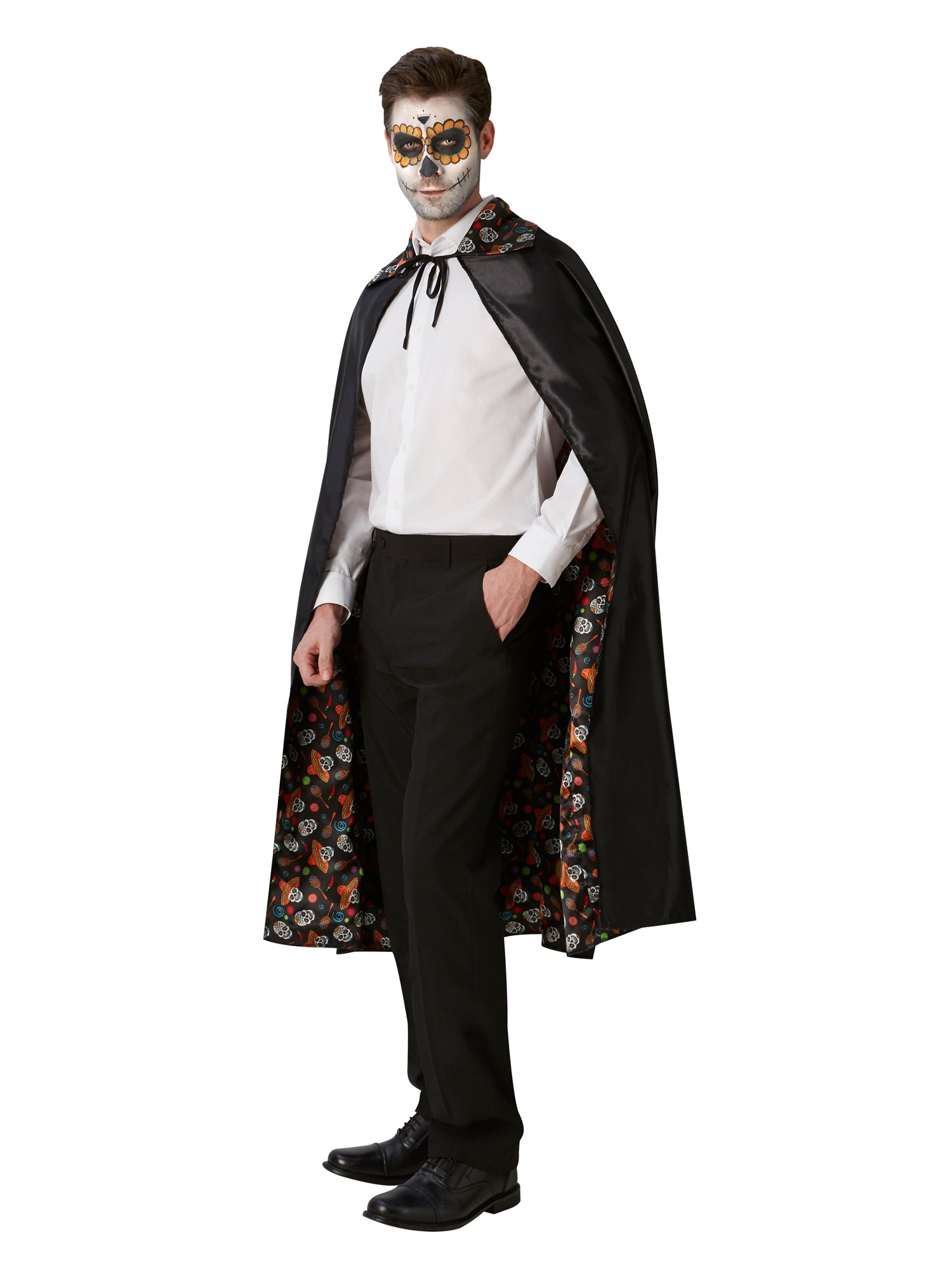 Day Of The Dead Reversible Cape