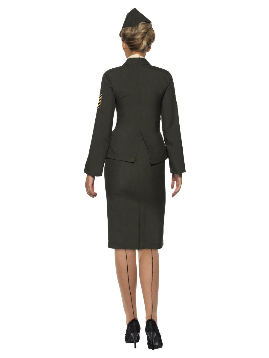 Wartime Officer Costume, Green - 3