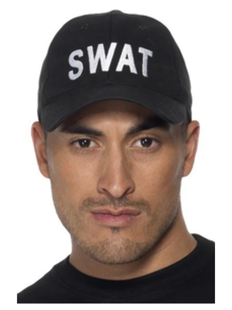SWAT Baseball Cap, Black - 1
