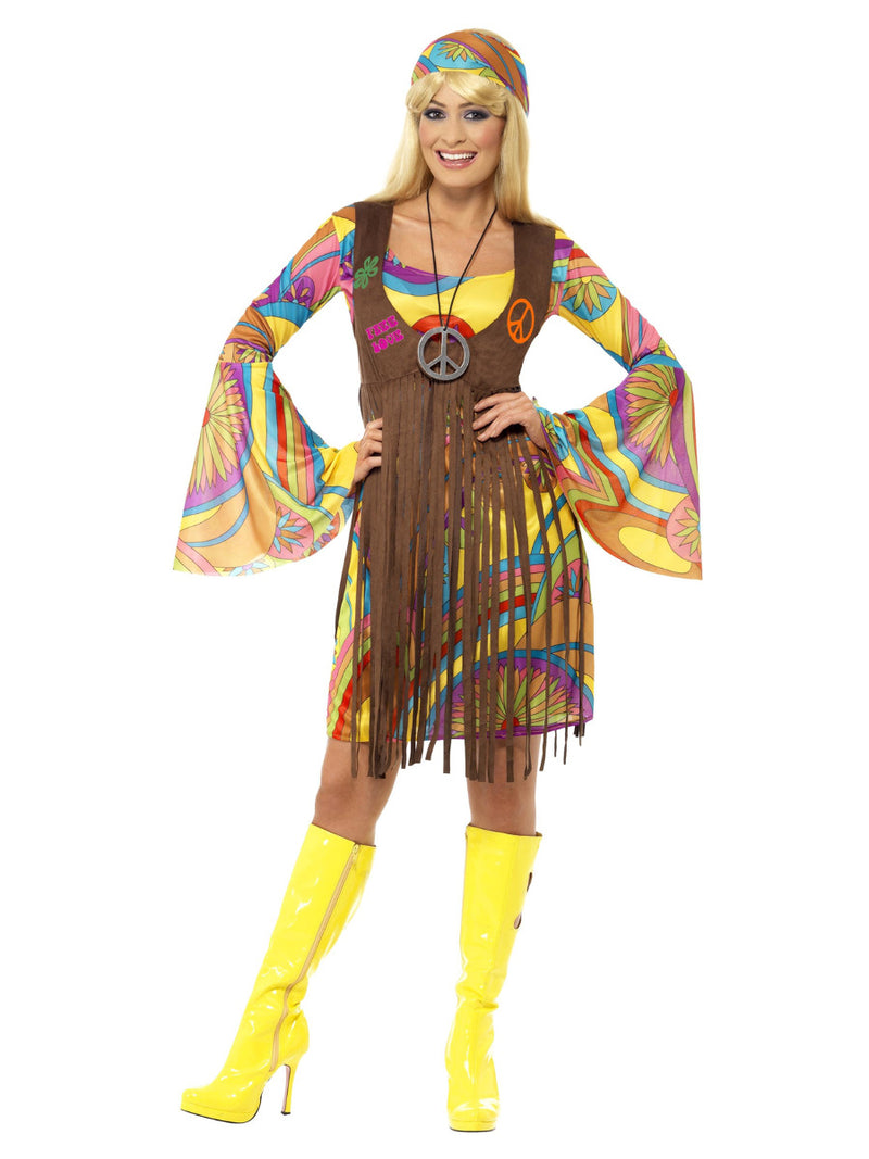 60s Groovy Lady, Brown - 5