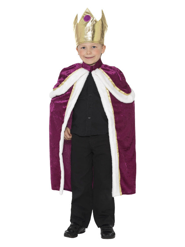 Kiddy King/Queen Costume, Purple - 2