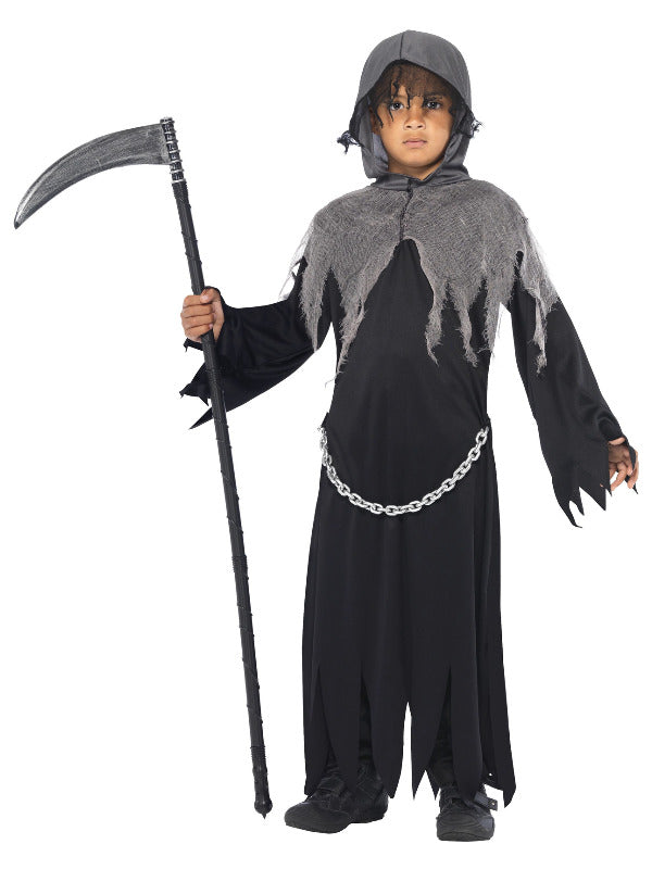 Grim Reaper Costume, Black - 2