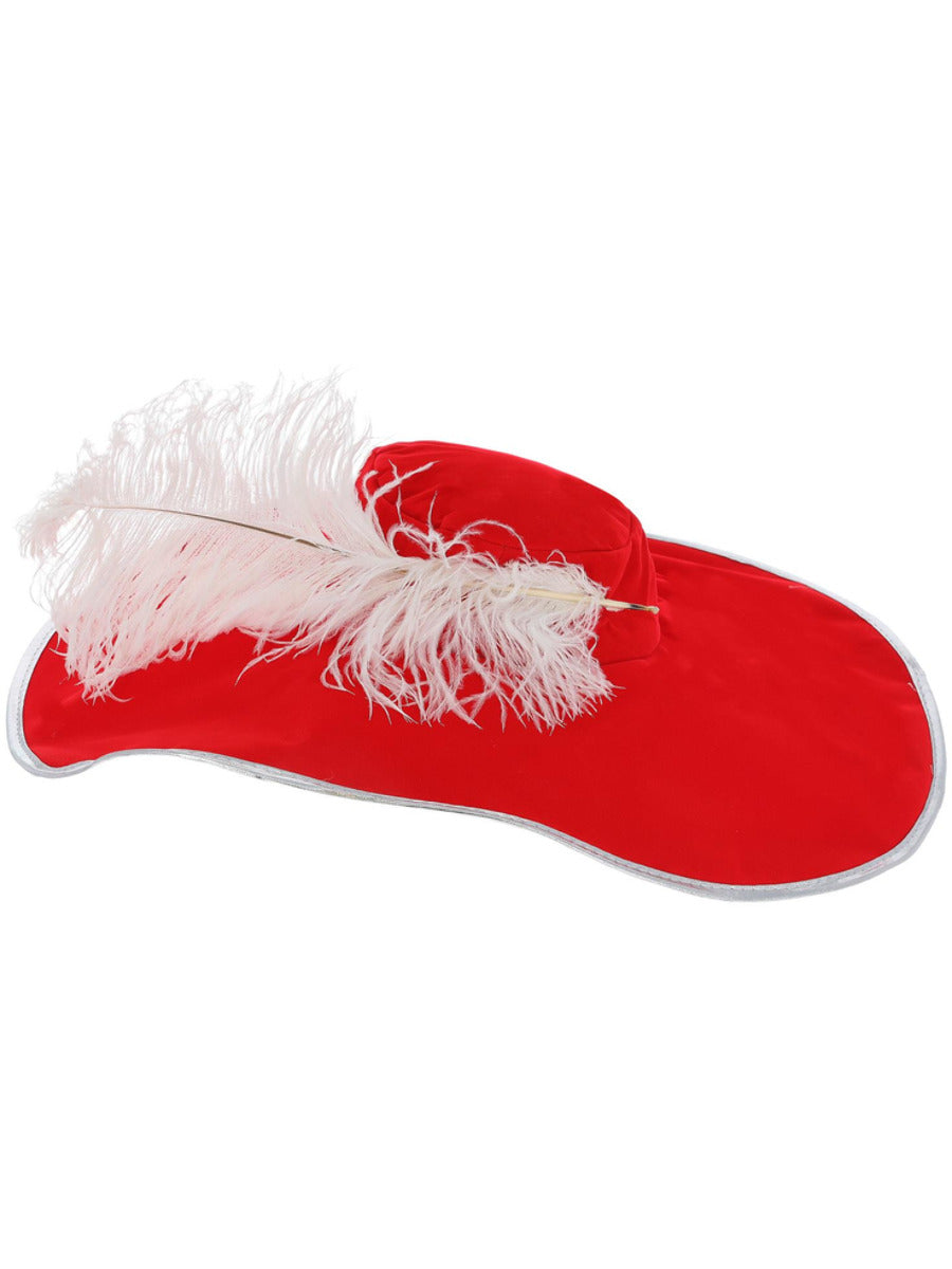 Authentic Pirate Hat, Red - 5
