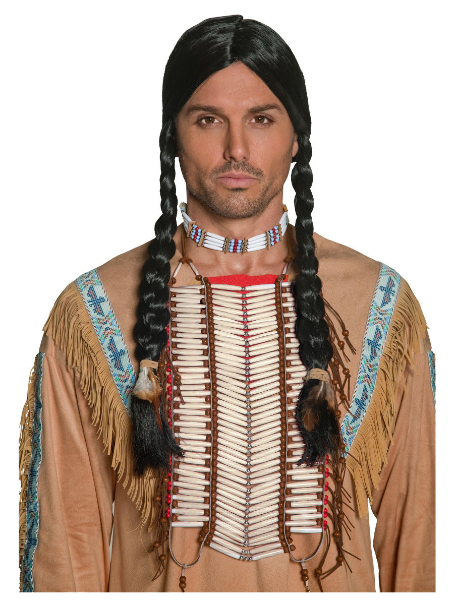 Native American Inspired Breastplate, Cream - 1