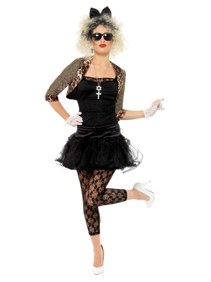 80s Wild Child Costume, Black - 5
