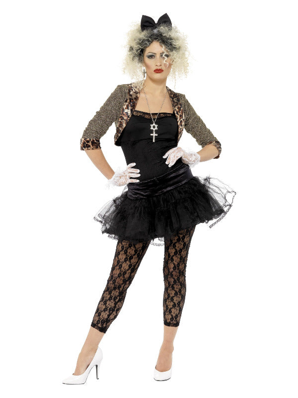 80s Wild Child Costume, Black - 2