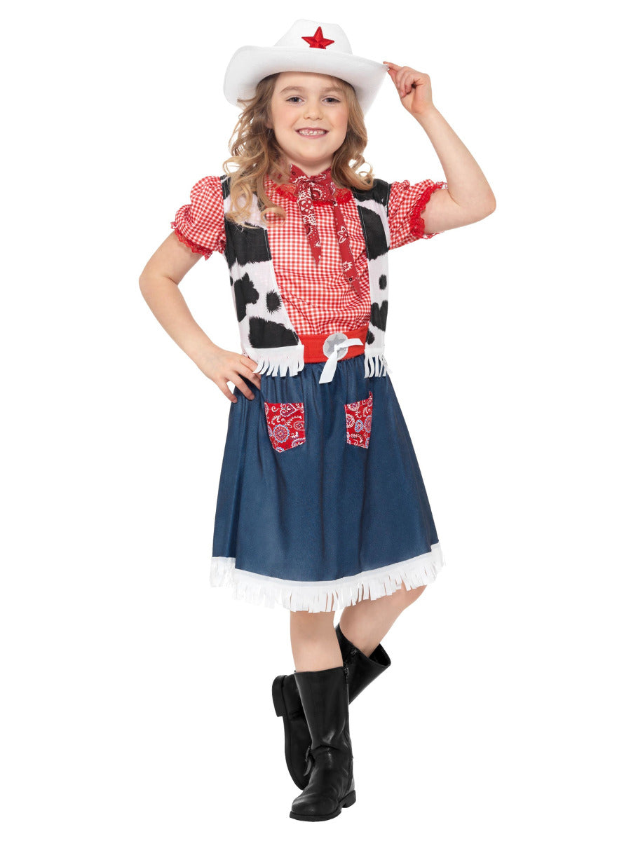 Cowgirl Sweetie Costume, Blue - 1