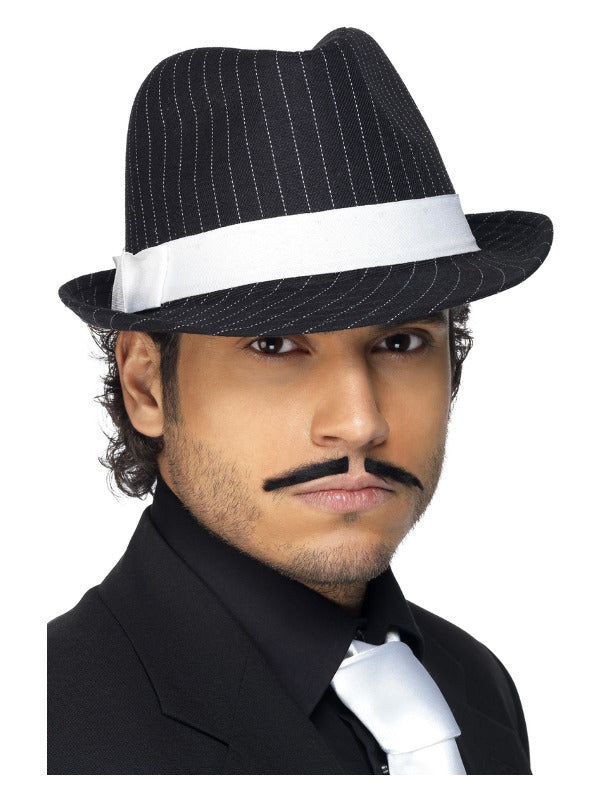 Deluxe Trilby Hat, Black - 2