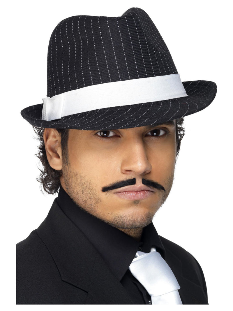 Deluxe Trilby Hat, Black - 1