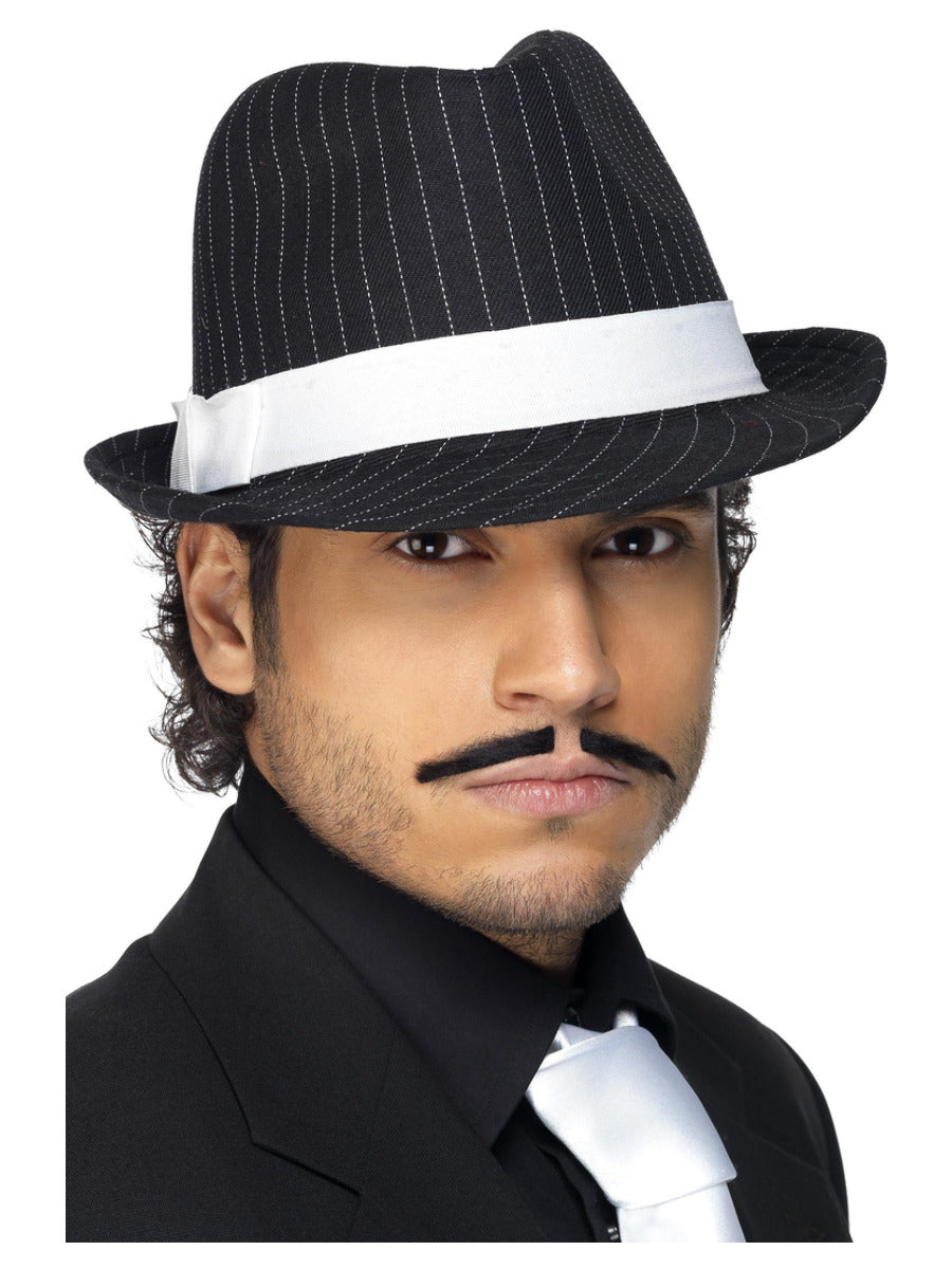 Deluxe Trilby Hat, Black - 1