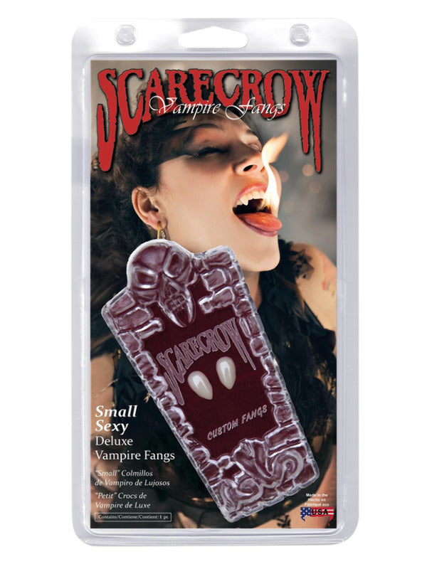 Scarecrow Love Bite Fangs, Dental Fix, White - 2